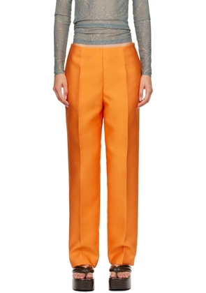 Dries Van Noten Orange Prati Trousers