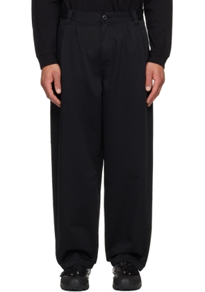 Carhartt Work In Progress Black Merrick Trousers