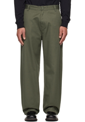 Carhartt Work In Progress Khaki Brady Trousers