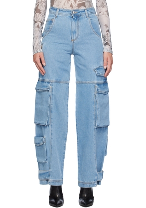 GCDS Blue Ultracargo Jeans