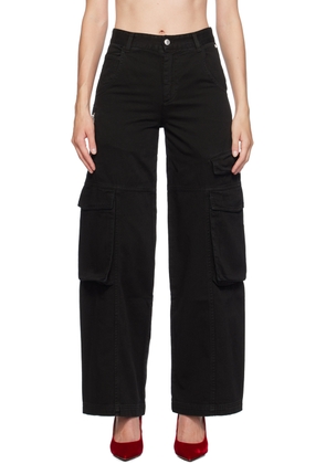 GCDS Black Ultracargo Cargo Pants