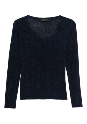 Fabiana Filippi long-sleeve top - Blue
