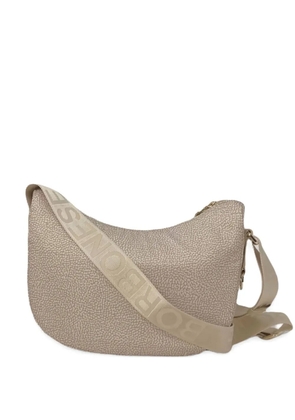 Borbonese small Luna shoulder bag - Neutrals