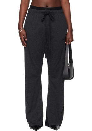 Fear of God ESSENTIALS Gray Holiday Jersey Flare Lounge Pants