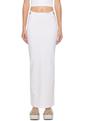 alexanderwang.t White Cutout Maxi Skirt