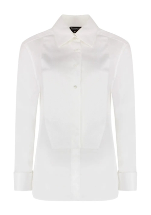 TOM FORD structured button-down shirt - White
