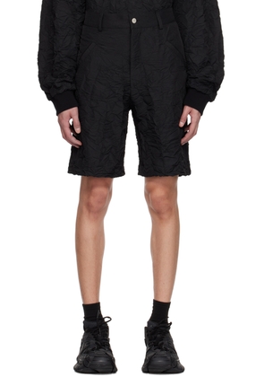 SPENCER BADU Black Tailored Shorts
