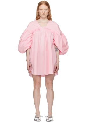Kika Vargas SSENSE Exclusive Pink Annie Minidress