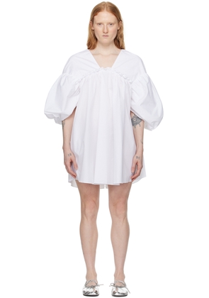 Kika Vargas SSENSE Exclusive White Annie Minidress