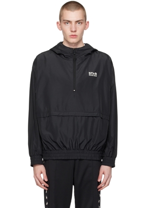 Golden Goose Black Hooded Jacket