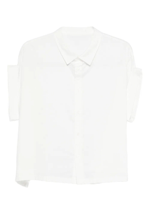 Y's cuffed shirt - White
