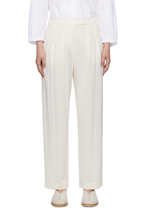 MM by Max Mara Off-White Giochi Trousers