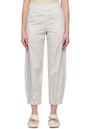 MM by Max Mara Off-White Candela Trousers