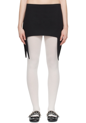 STRONGTHE Black Spiky Mini Skirt