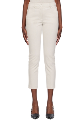 MM by Max Mara Off-White Farad Trousers