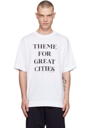 Dries Van Noten White Theme Song T-Shirt