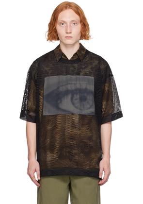 Dries Van Noten Black Patch T-Shirt