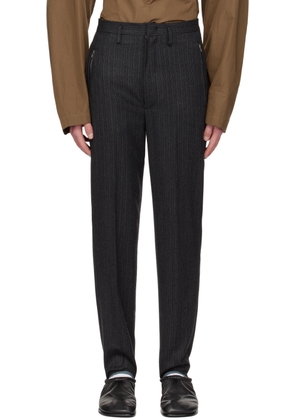 Hed Mayner Gray Stirrup Trousers