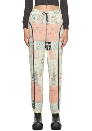 Eckhaus Latta Multicolor Graphic Lounge Pants