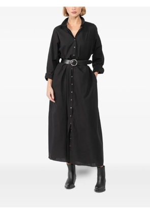 Xirena buttoned shirt dress - Black