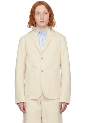 JACQUEMUS Beige Les Sculptures 'La veste Jean' Blazer