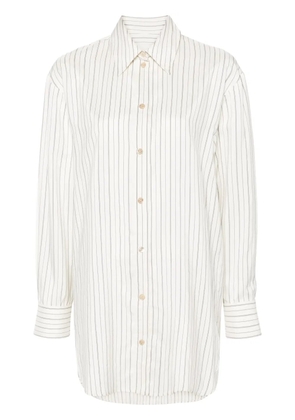 ISABEL MARANT Cylvany striped shirt - White