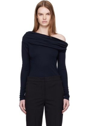 Max Mara Navy Mxporafo Blouse