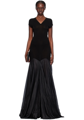 Rick Owens Black Divine Maxi Dress
