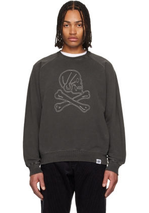 Neighborhood Gray Pigment Dyed Sweatshirt