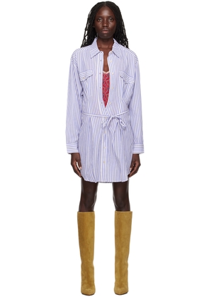 Isabel Marant Etoile Blue Liliane Minidress