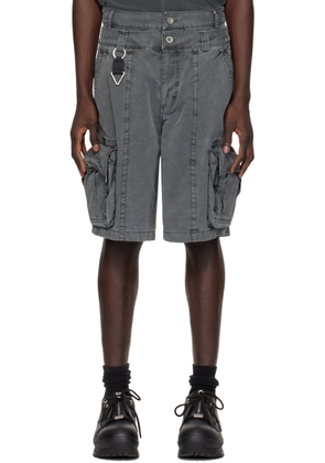 C2H4 Gray Mechanist Shorts