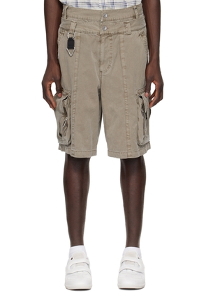 C2H4 Brown Mechanist Shorts