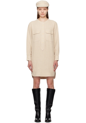 Isabel Marant Etoile Beige Venoya Minidress