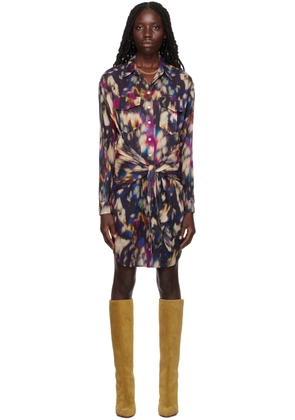 Isabel Marant Etoile Multicolor Nueva Minidress