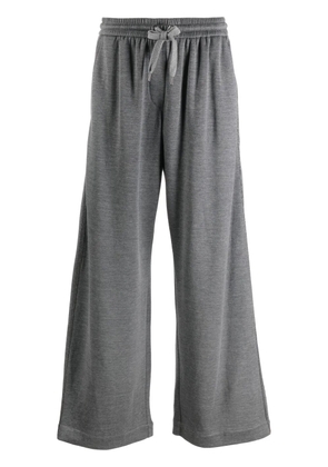 Brunello Cucinelli wide-leg track pants - Grey