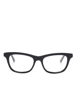 Alexander McQueen Eyewear square-frame glasses - Black