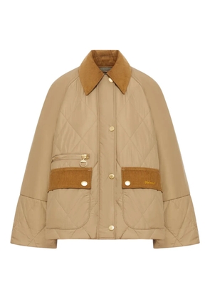 Barbour Martha corduroy-collar jacket - Brown