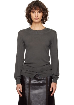 Paloma Wool Gray Giacos Sweater