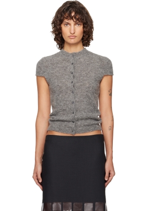 Paloma Wool Gray Refian Cardigan