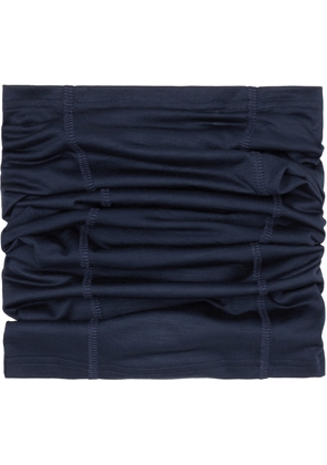 Rier SSENSE Exclusive Navy Cache-Cou Jersey Wool Neck Warmer