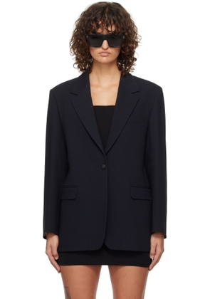 Golden Goose Black Wool-Blend Blazer