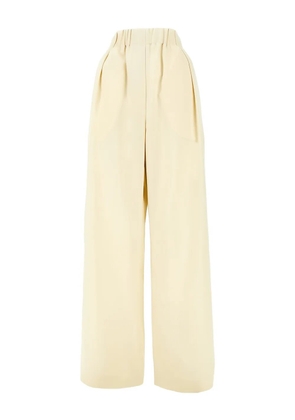 Jil Sander pleated elasticated trousers - Neutrals