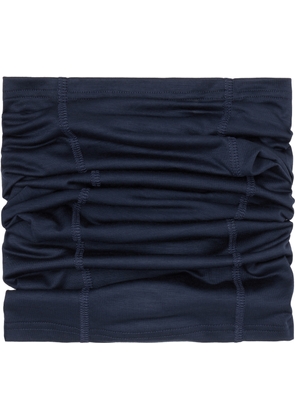 Rier SSENSE Exclusive Navy Cache-Cou Jersey Wool Neck Warmer