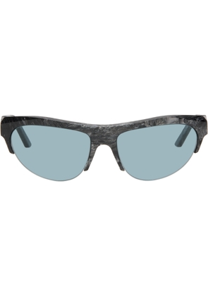 RETROSUPERFUTURE Gray Ora Sunglasses