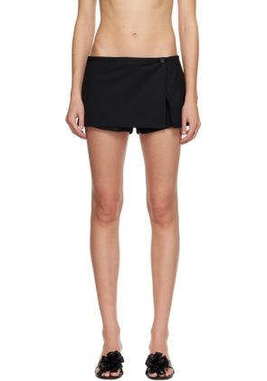 Sandy Liang Black Goto Skort
