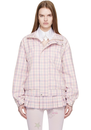 Sandy Liang Pink Papas Jacket