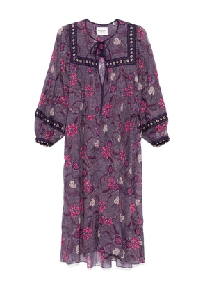 MARANT ÉTOILE Greila midi dress - Purple