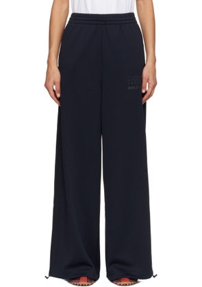 MM6 Maison Margiela Black Salomon Edition Mesh Sweatpants