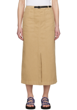 Gramicci Beige Baker Skirt