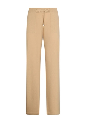 Malo drawstring track pants - Neutrals